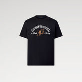 LV 刺繍入りコットンTシャツ