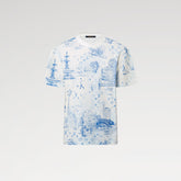 LV プリントコットンピケTシャツ